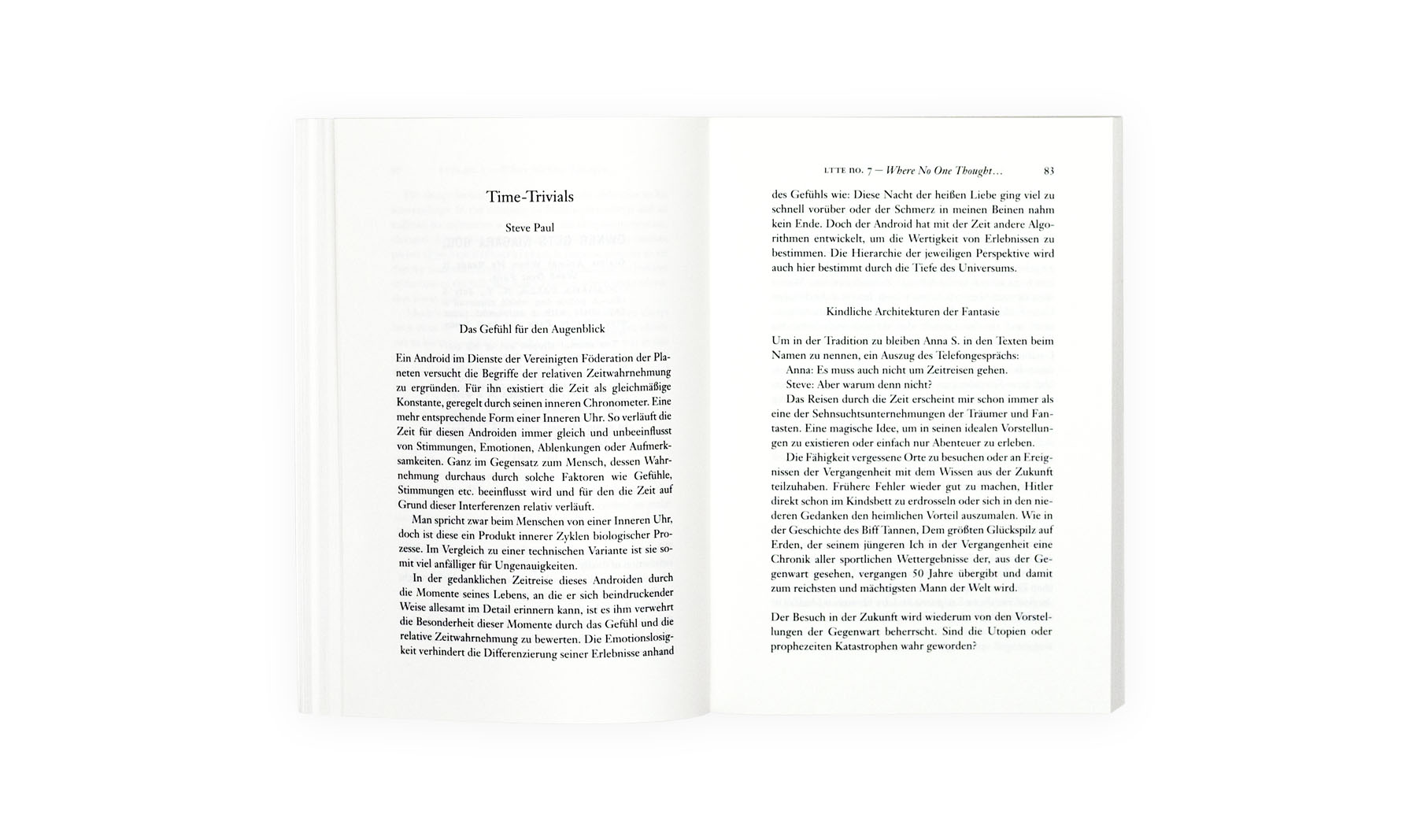 Product image of Letters to the Editors. A Journal