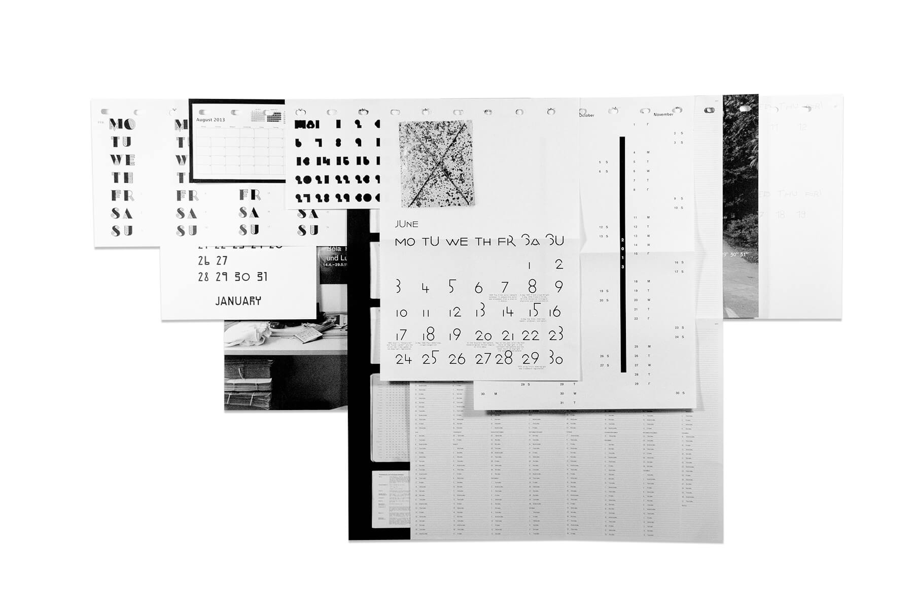 Studio Manuel Raeder: Loose Leaf Wall Calendar 2013