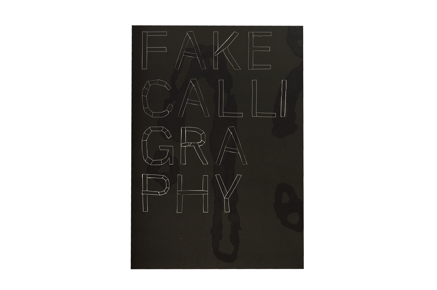 Product image of Fake Calligraphy
