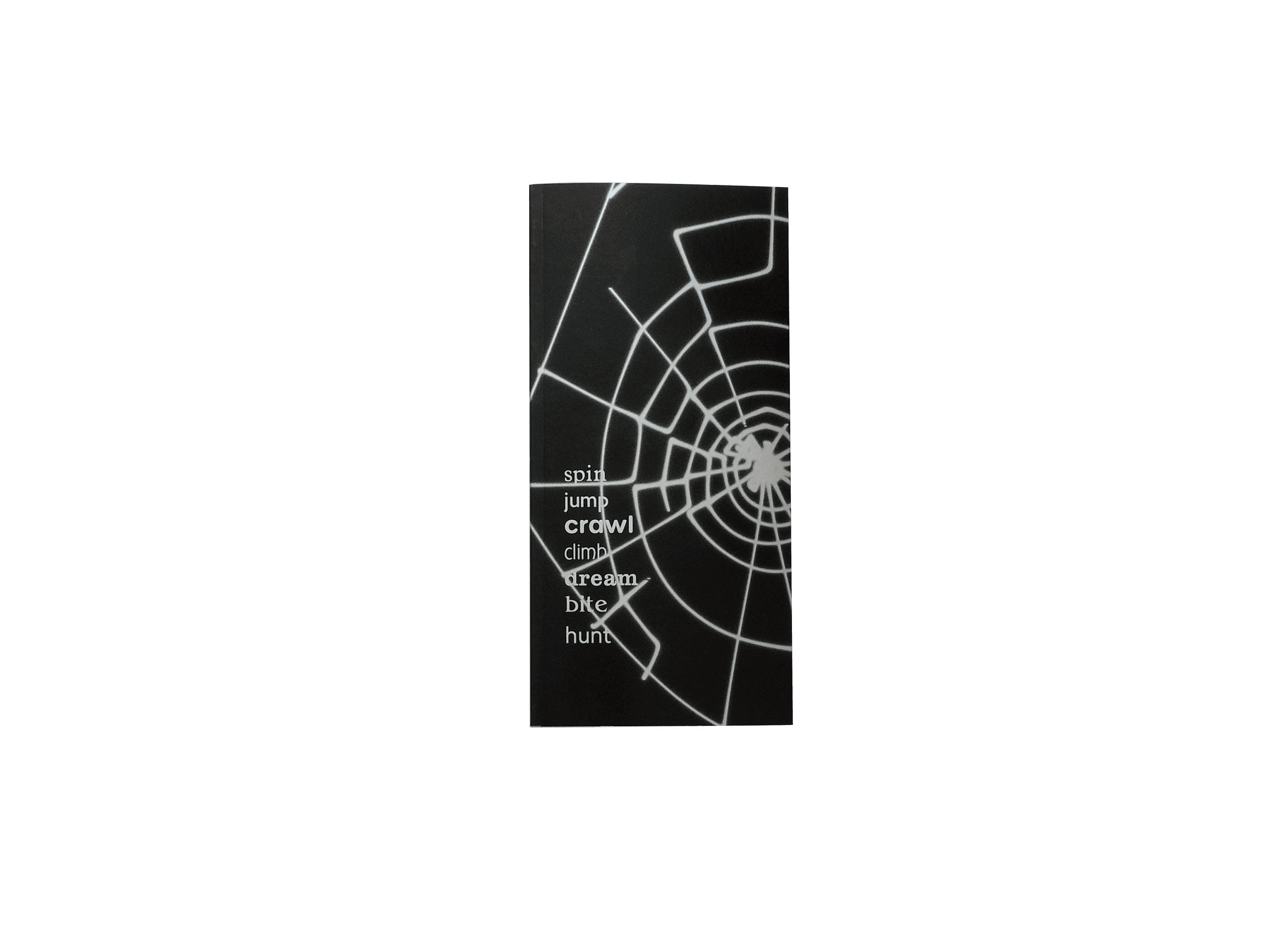 Product image of spin jump crawl climb dream bite hunt