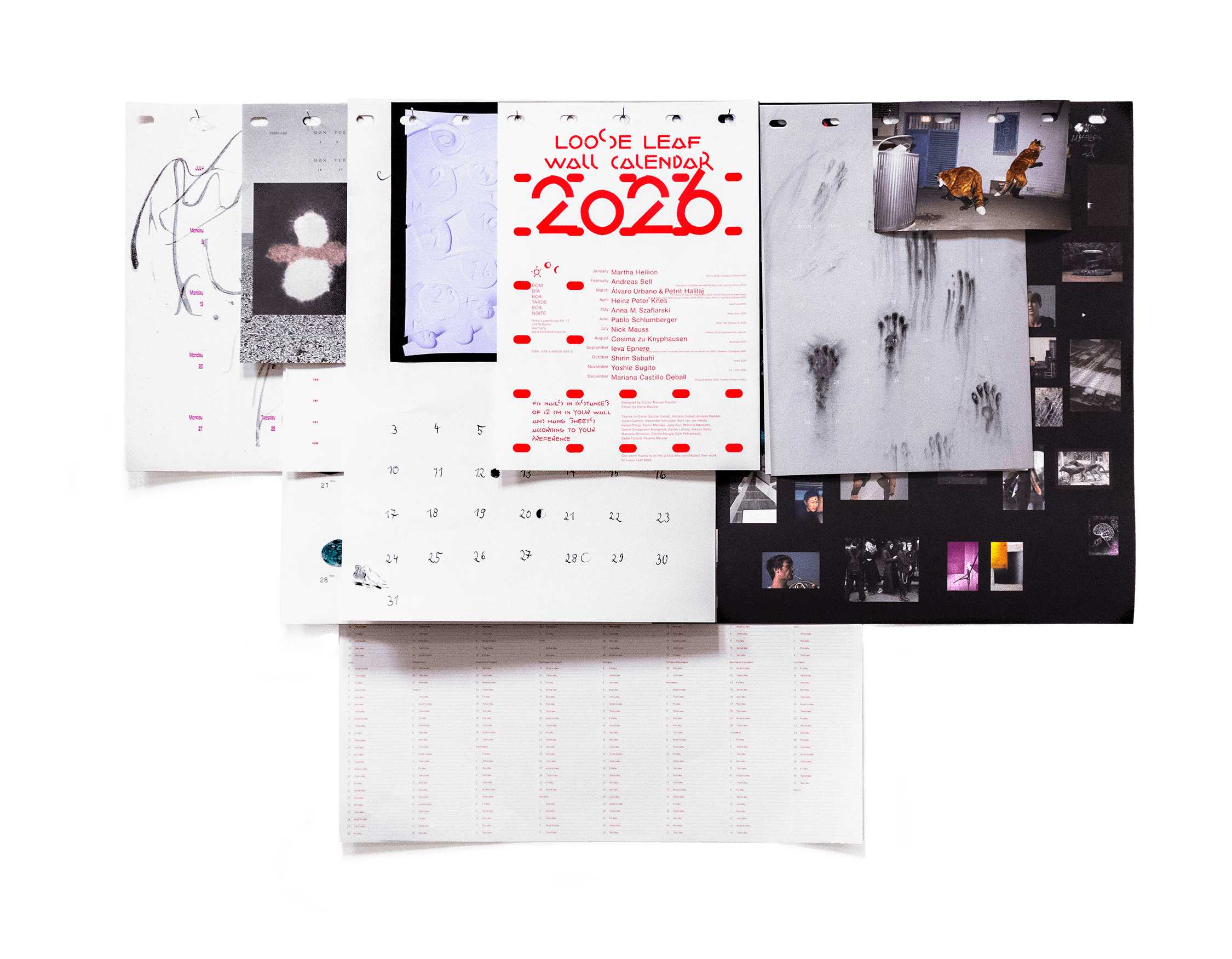 Product image of Loose Leaf Wall Calendar 2026